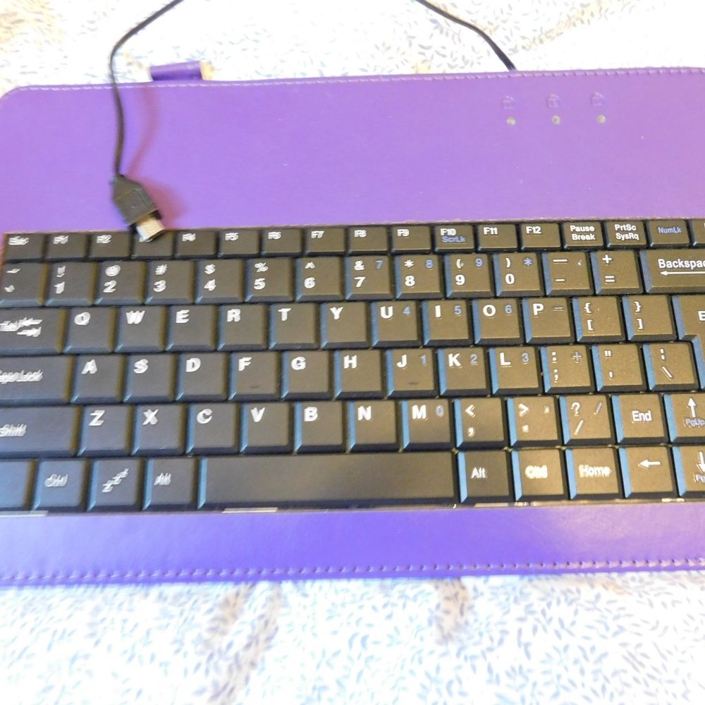 Micro USB Keyboard - Great for Tablets